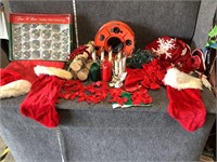 Holiday Decor in Tote Box