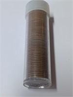 Plastic Tube of 1936 S Wheat Pennies