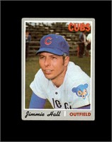1970 Topps High #649 Jimmie Hall VG to VG-EX+