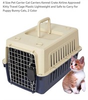 MSRP $28 Pet Carrier Crate