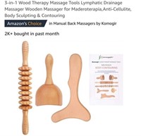 MSRP $22 Therapy Wood Massage Tools