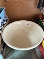 Large Oven Ware Pottery Bowl