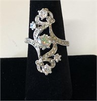 Finger Length Multi Diamond Ring