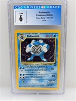 CGC 6 Base Set 2 Poliwrath Holo