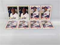 Lot of Sammy Sosa Rookie Baseball Cards