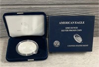 2012-W Silver US American Eagle w/ Box & COA
