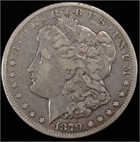 1879-CC MORGAN DOLLAR VF