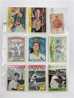 1958 - 1976 Topps Baseball Cards