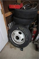 3 one ton truck rims and tires