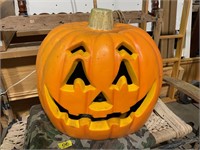 Large 20” tall lighted pumpkin