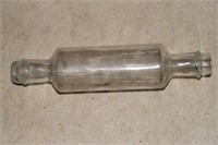 Clear glass rolling pin