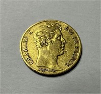 France Gold 20 Francs 1825-A