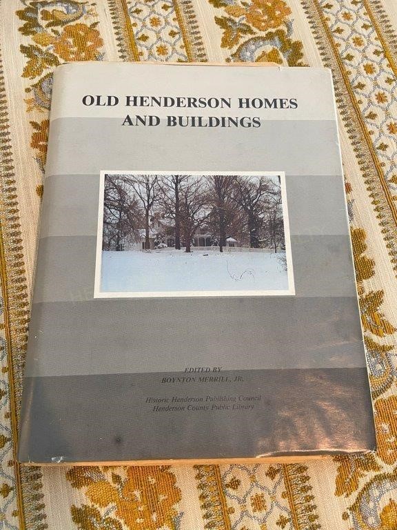 Old Henderson Homes & Buildings Book