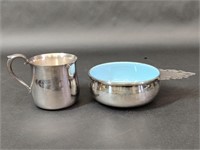 Reed & Barton Silver-plated Cup & Porringer