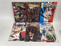 6 Adult Comic Books as Pictured