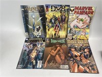 6 Adult Comic Books as Pictured