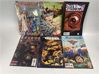 6 Adult Comic Books as Pictured