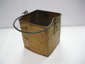 Vintage Copper Pot  9x9 inches