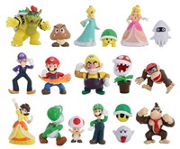 Mario Mini Bros Action Figure Toys - UNUSED