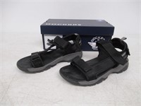 "Used" Dockers Men's 9 Sandal, Black and Grey 9