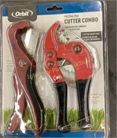 Orbit PVC/Poly Pipe Cutter Combo