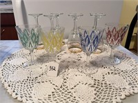 Vintage-Wine Glasses