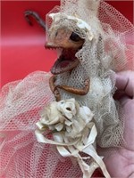 The bride of CrocNstein. Taxidermy alligator, or