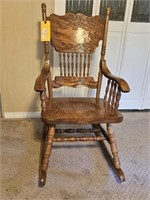 OAK ROCKER