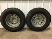 8 Bolt Trailer Rims and Tires