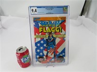 American Flag #1 , comic book gradée CGC 9.4