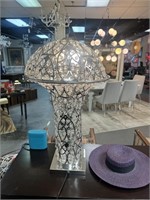 Pair of Arabesque Exclamation Table Lamp