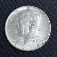 1964 Kennedy Silver Half Dollar