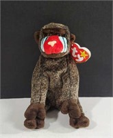 1999 Ty Inc. Beanie Babies Cheeks the Baboon