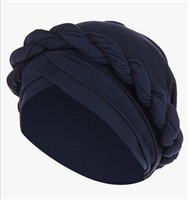 New African Braid Turban Cap for Women and