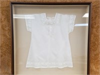 LARGE FRAMED VICTORIAN CHILDS CLOTHING