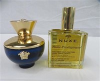 NUXE PARIS DRY OIL & VESACE-DYLAN BLUE PERFUMES