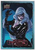 Black Cat Marvel Dossier Foil Parallel card