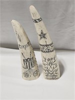 Scrimshaw Art (2)