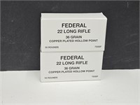 Federal 22 Long Rifle Ammo