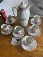 BAVARIA TEA SET, SMALL CHIP