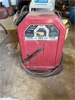 Lincoln Arc Welder AC 225 AMP with wheels
