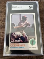 1973 Topps Roberto Clemente SGC 5