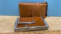 Swanky Vintage Polaroid Camera w/Leather Accent &