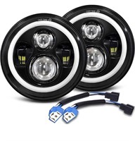 2 PIECES SXMA 7 INCHES LED HEADLIGHTS