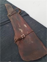 Leather Scabbard 35 inch long needs sewed