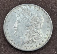 1883 Morgan Silver Dollar coin