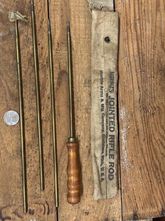 Vintage Marbles Arms & Mfg. Jointed Rifle Rod