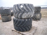 Pr. float tires on rims