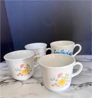 Corelleware Mugs Lot