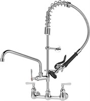 KWODE Commercial Kitchen Faucet with Pre Rinse Spr